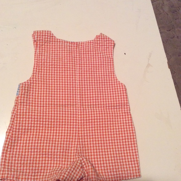 0/3 Baby  Crew dinosaur shortalls - Picture 2 of 3